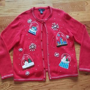 All points Christmas sweater